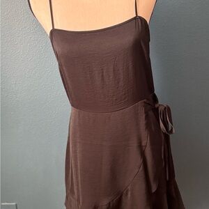 Express Strapless Black Dress
